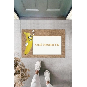 Dijital Baskı Kişiye Özel İç Kapı Dekorasyon Paspas  PS11201