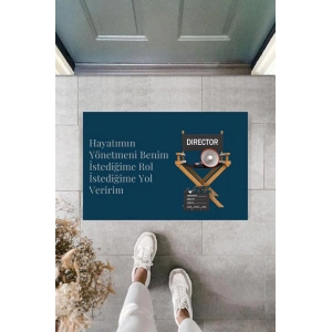 Dijital Baskı Kişiye Özel İç Kapı Dekorasyon Paspas  PS11207