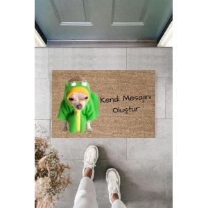 Dijital Baskı Kişiye Özel İç Kapı Dekorasyon Paspas  PS11251