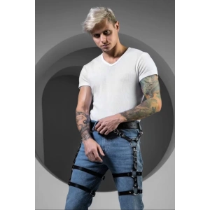 Erkek Harness Fantezi Deri