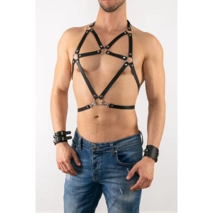 Erkek Harness Fantezi Deri