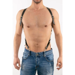 Erkek Harness Fantezi Deri