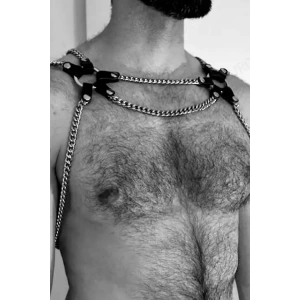 Erkek Harness Fantezi Deri