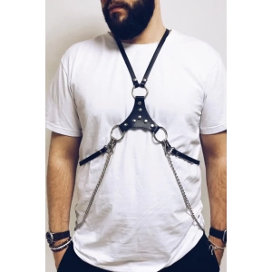 Erkek Harness Fantezi Deri