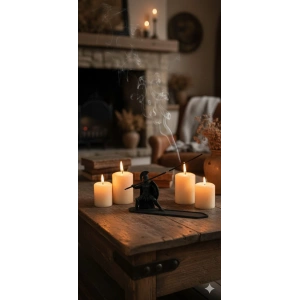 Gladyatör Tütsülük Siyah 15 x 9 cm