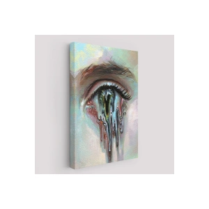 Gözü Akan Kadın Dekoratif Tablo-6333