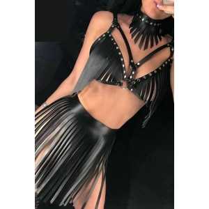 Harness Fantezi Uzun Dalga Serisi 3lü Takım