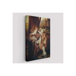 İkarus İçin Ağlayan Melekler Tablosu - Lament For Icarus-6499