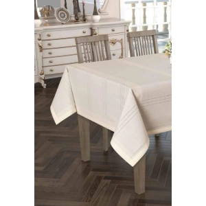 Jasmin Keten Dokulu Masa Örtüsü