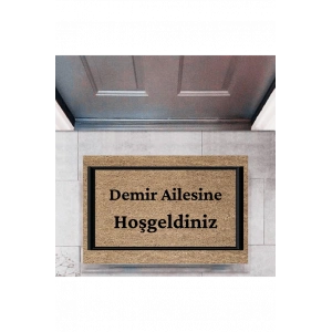 Kapı Önü Paspası Dekoratif Dijital Baskı Kişiye Özel P-2314