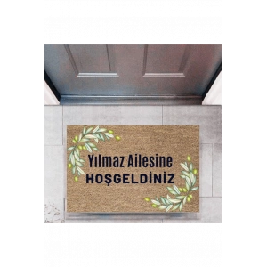 Kapı Önü Paspası Dekoratif Dijital Baskı Kişiye Özel P-2451