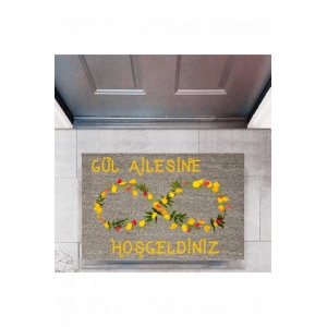 Kapı Önü Paspası Dekoratif Dijital Baskı Kişiye Özel P-2452