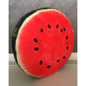 Karpuz Desenli Dekoratif Çok Amaçlı Yer Bahçe Balkon Kamp Minderi Çapı 65 cm