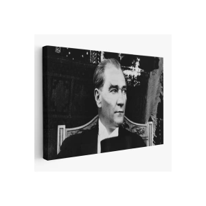 Keskin Bakışlı Atatürk Tablosu-6635