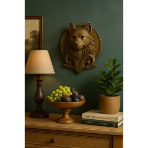 Bozkurt Duvar Dekoru 20 cm