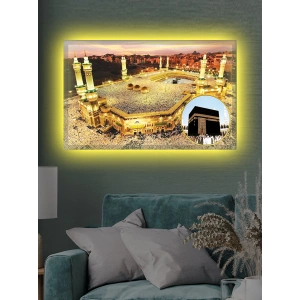 Led Işıklı kâbei muazzama Tablo
