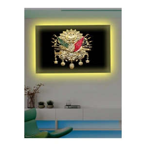 Led Işıklı Osmanlı Amblemi