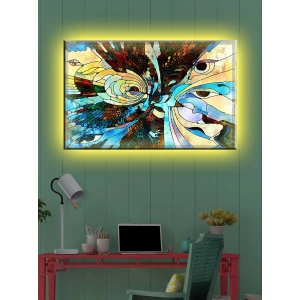 Led Işıklı Sanatsal Kanvas Tablo
