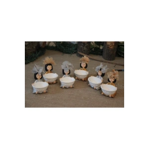 Lokumcu Kız Kahve Yanı Sunum Lokumluk 6 Lı