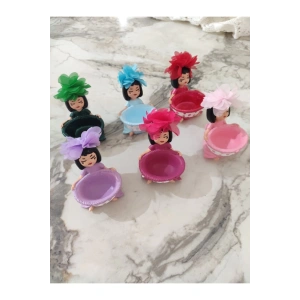 Lokumcu Kiz Kahve Yani Sunumluk Lokumluk Biblo