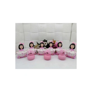 Lokumcu Kızlar 6 Lı Takım pembe