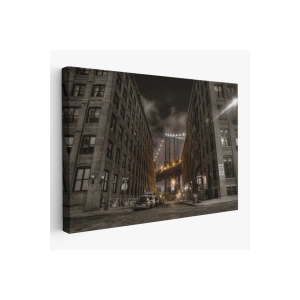 Manhattan Sokak Manzara Tablosu-6517