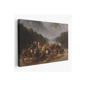 Marion Peedeeyi Geçiyor Tablosu - William Tylee Ranney-6544