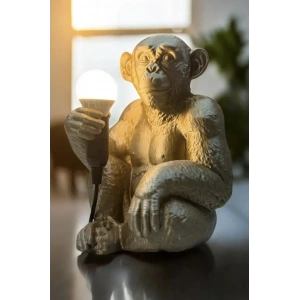 Maymun Figür Dekoratif Abajur