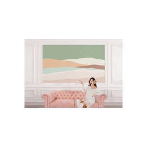 Minimalist Soyut Boho Modern Duvar Kağıdı-5541