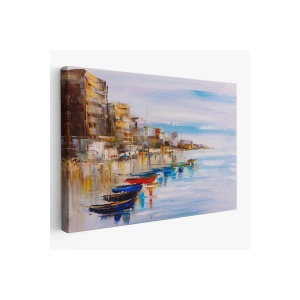 Mykonos Limanı Duvar Tablosu-1209