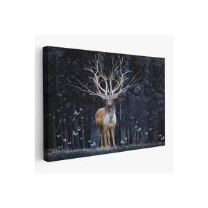 Ormandaki Geyik Tablosu-6566