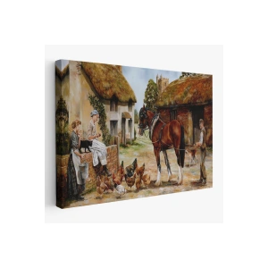 Ortacağ Alman Köyü Duvar Tablosu-6605