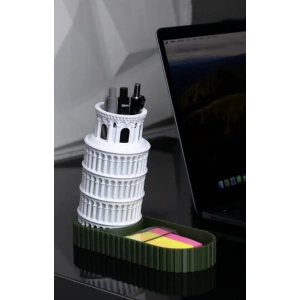 Pisa Kulesi Kalemlik Masaüstü Ofis