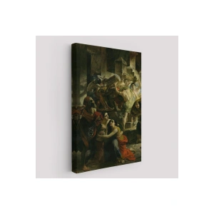 Pompeiinin Son Günü Karl Pavlovich Bryullov Kanvas Tablo-6362
