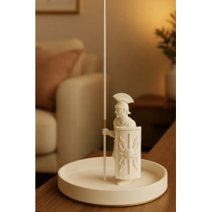 Roma Figür Tütsü Beyaz