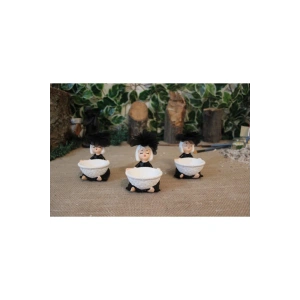 Şahtsrm 6 Adet Lokumcu Kız Kahve Yanı Sunum Lokumluk