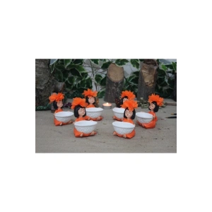 Şahtsrm 6 Lı Lokumcu Kız Kahve Yanı Sunum Lokumluk