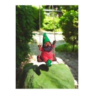 Sallanan Arap cüce  Bahçe  Balkon Süsü Yılbaşı  Noel Süsü