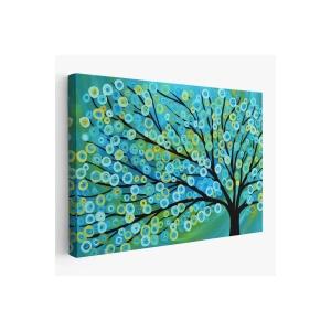 Sürreal Ağaçtaki Renkler Senfonisi Tablosu-6628