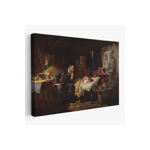 The Doctor Tablosu - Joseph Tomanek, Luke Fildes-6639