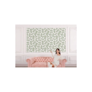 Yesil Dallar Desenli Duvar Kağıdı-5737