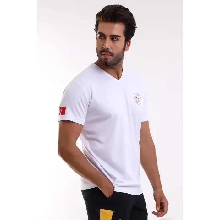 112 Dry Touch Unisex Kısa Kol - Beyaz
