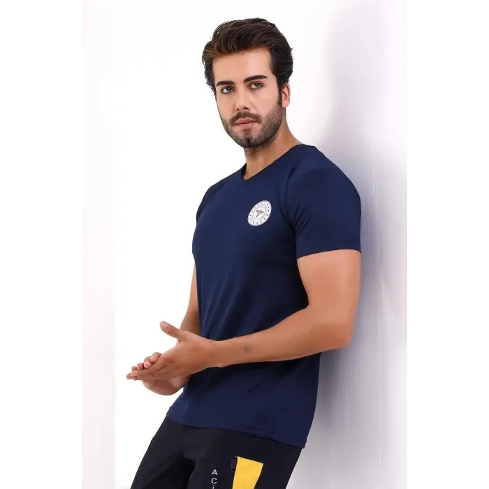 112 Dry Touch Unisex Kısa Kol - Lacivert