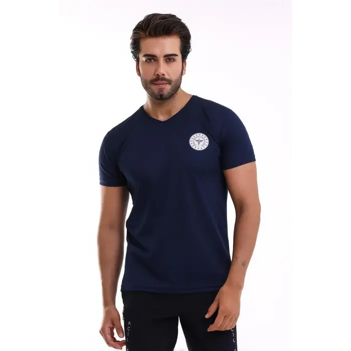 112 Dry Touch Unisex Kısa Kol - Lacivert