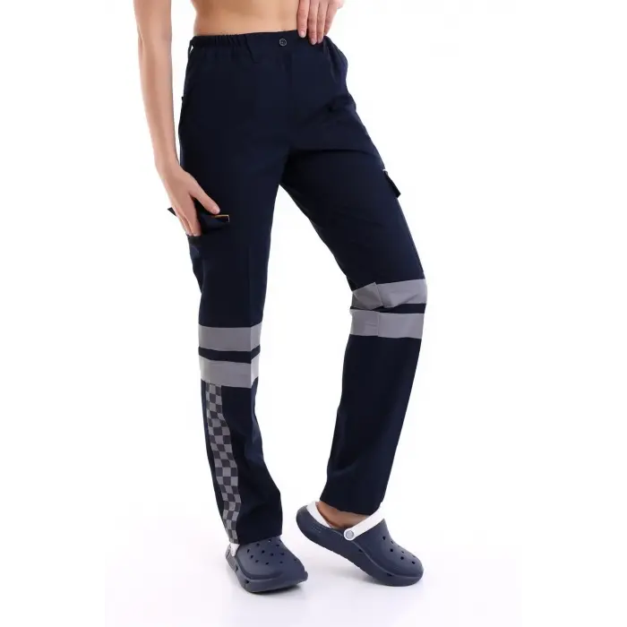 112 Kadın Pantolon - Lacivert