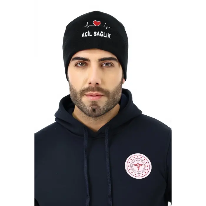 Acil Sağlık Bere - Siyah