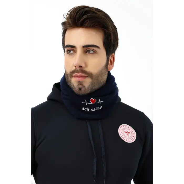 Acil Sağlık Boyunluk Baf - Lacivert