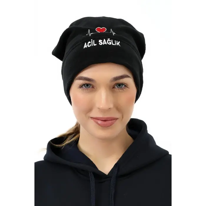 Acil Sağlık Boyunluk Baf - Siyah