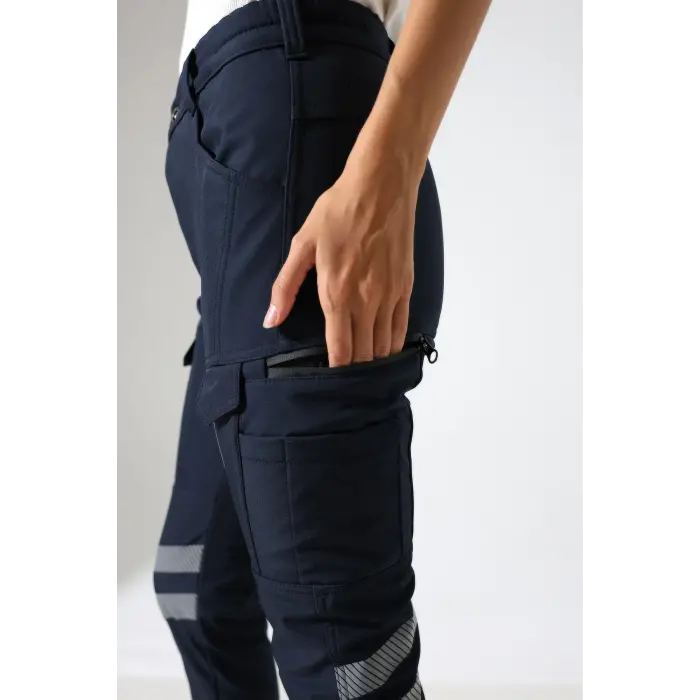 Acil Sağlık Soft Shell Outdor Kışlık Kadın Pantolon - Lacivert