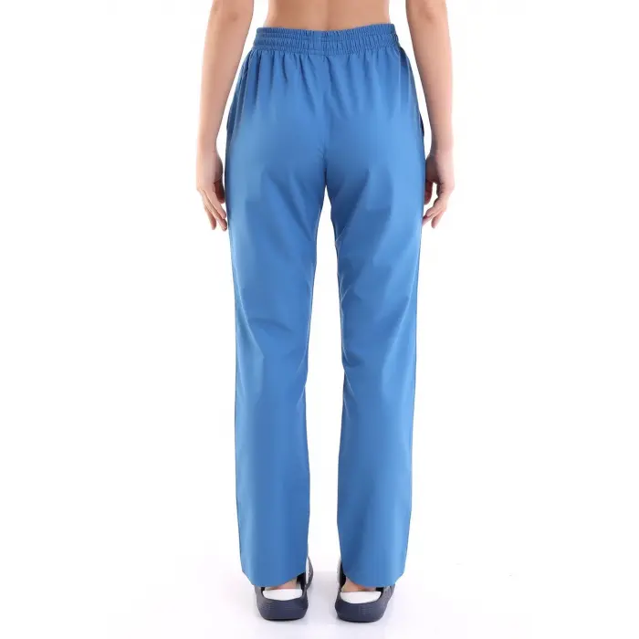 Alpaka Unisex Pantolon Bel Lastikli - 36 Saü Mavi